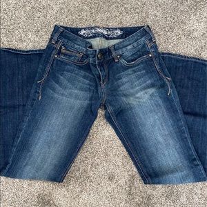 Express Stella bootcut jeans- 2 short